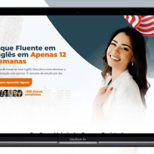Landingpage para curso de ingles