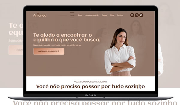 template psicologa
