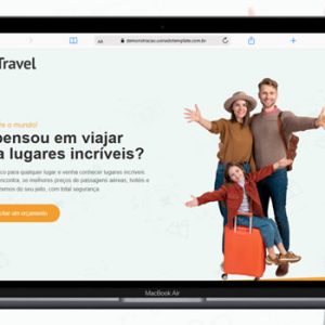 Landingpage Agência de Viagens Editável
