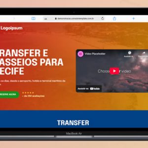 Landingpage Agência de Viagens 100% Editável